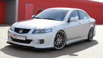 Honda Accord Vii Type-S 2002-2007 Frontläpp / Frontsplitter Maxton Design